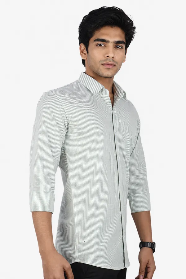 Green_Cotton_Blend_Slim_Fit_Casual_Shirt_Checked_Linen_Lining_Full_Sleeve_For_Men