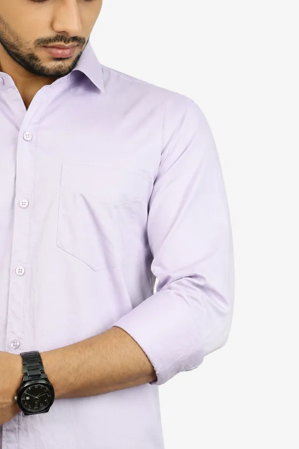 Levender_Cotton_Blend_Slim_Fit_Casual_Shirt_Solid_Twill_Full_Sleeve_For_Men