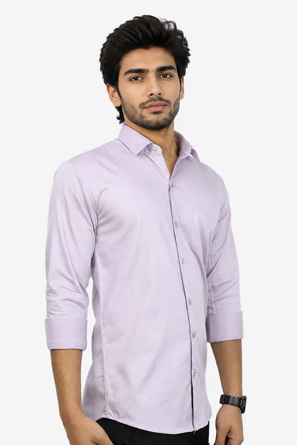 Levender_Cotton_Blend_Slim_Fit_Casual_Shirt_Solid_Twill_Full_Sleeve_For_Men