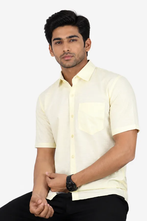 LINPH_LEMON_|_SLIM_FIT_PREMIUM_POLO_NECK_CASUAL_SHIRT_|_ORIGENS