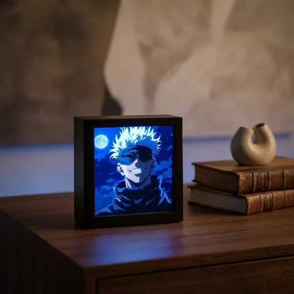 Gojo_Night_Glow_|_Mini_Desk_Frames_|_4.5_X_4.5_X_1_Inch