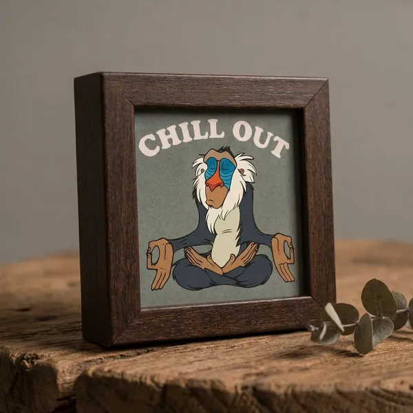Chill_Out_|_Mini_Desk_Frames_|_4.5_X_4.5_X_1_Inch