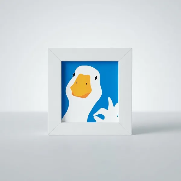 Duck_Luck_|_Mini_Desk_Frames_|_4.5_X_4.5_X_1_Inch
