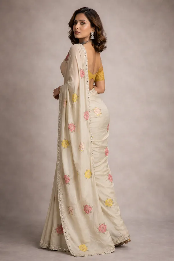 Off_White_Designer_Premium_Art_Silk_Saree_For_Women