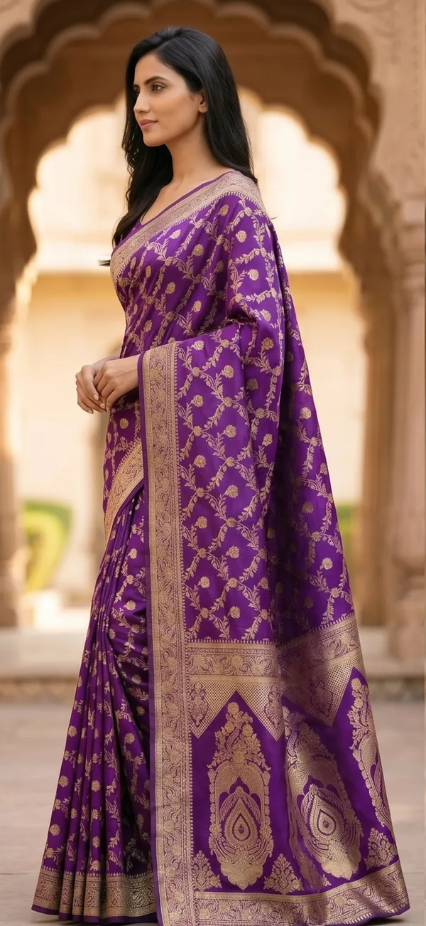 Majenta_Silk_Saree