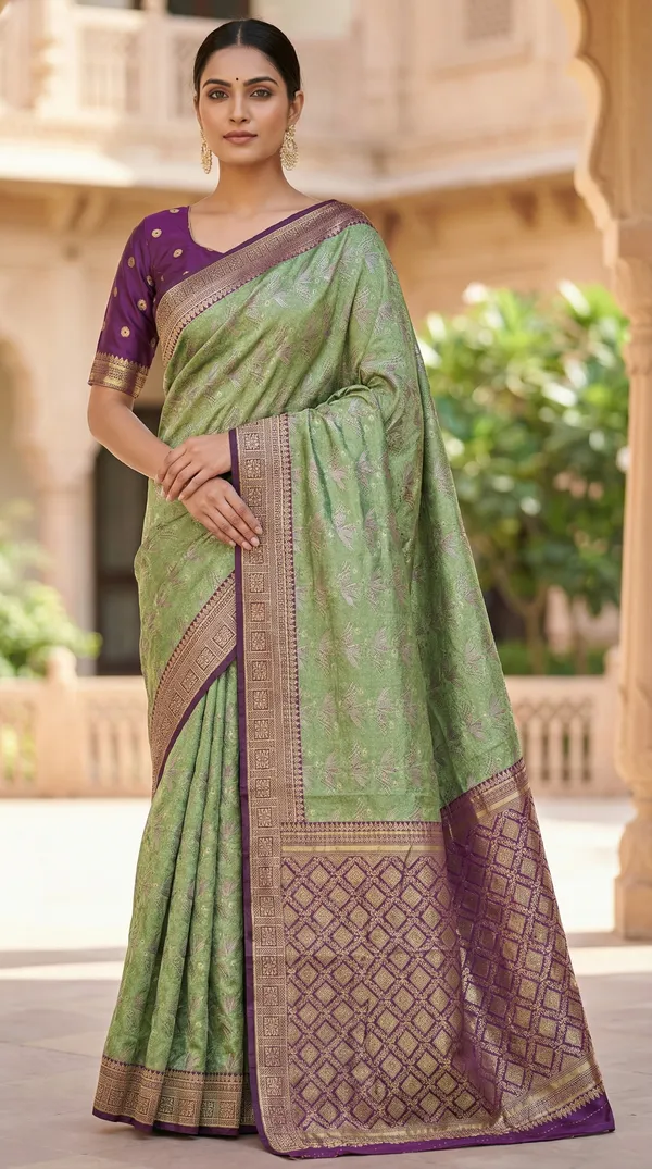 Light_Green_Silk_Saree