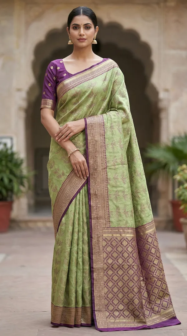 Light_Green_Silk_Saree
