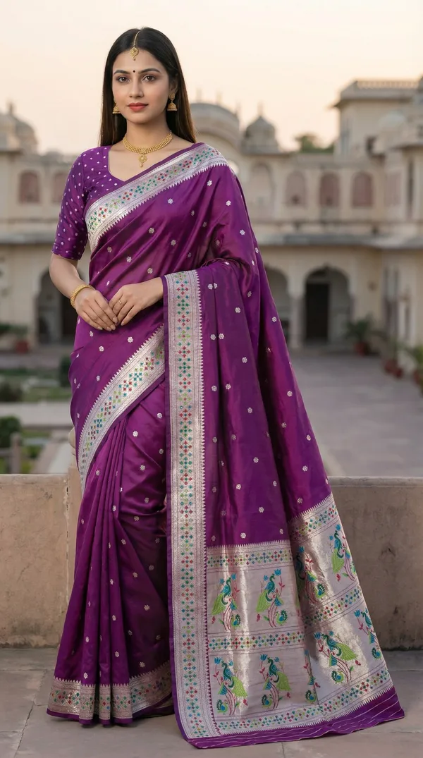 Purple_Designer_Premium_Art_Silk_Saree_For_Women