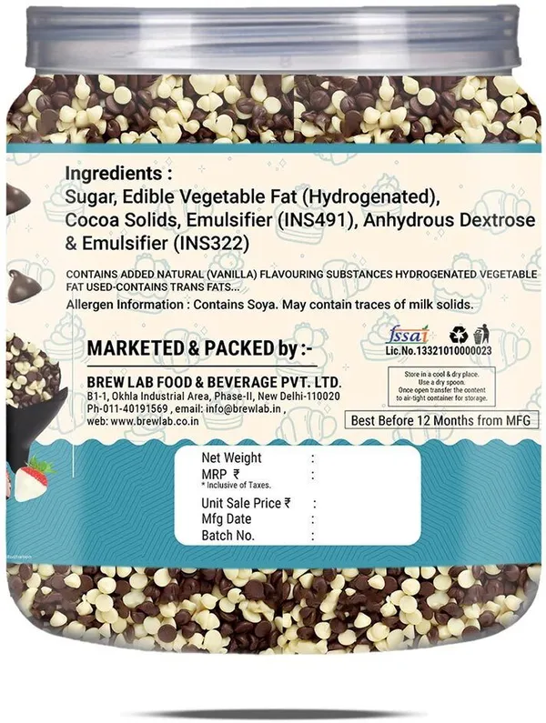 White_And_Dark_Choco_Chips_Hassel_Free_Perfect_For_Muffins,_Cakes,_Brownies_And_More_Chips_500_G,_Compound_Chips