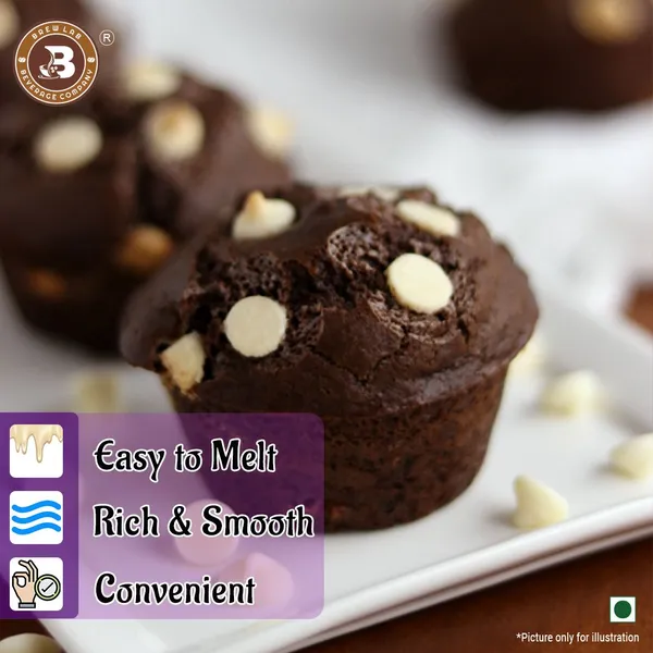 White_Compound_Chips_Hessel_Free_Easy_To_Melt_Nutritious_And_Delicious_Choco_Chips_Chips_500_G,_Compound_Chips