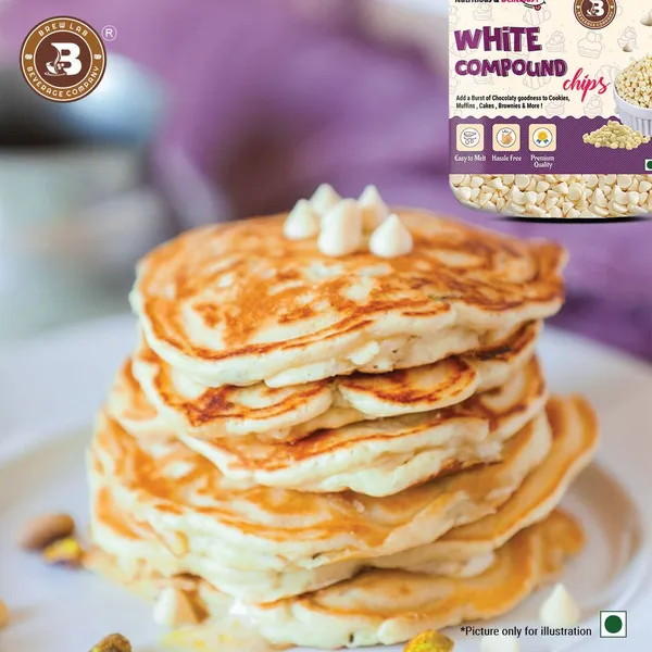 White_Compound_Chips_Hessel_Free_Easy_To_Melt_Nutritious_And_Delicious_Choco_Chips_Chips_500_G,_Compound_Chips