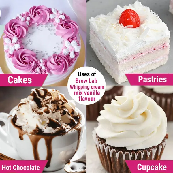 Vanilla_Flavor_Whipping_Cream_Mix_|_Smooth_Texture_For_Decorated_Cakes,_Desserts_Topping_Powder_250_G