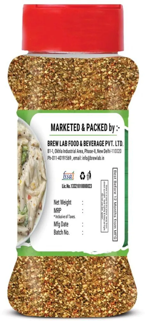 White_Pasta_Seasoning_Sprinkler_|_Full_Of_Aromatic_Herbs_And_All_Natural_|_100_G