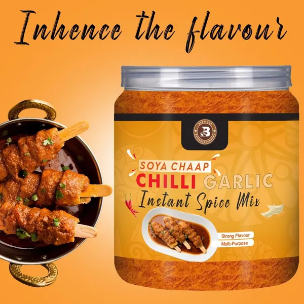 Spicy_Soya_Chaap_Chilli_Garlic_Masala_|For_Soya_Chaap_Dishes_|_Exotic_Flavor