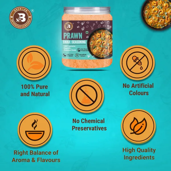 100%_Natural_Prawn_Tikka_Seasoning_|_Bring_Flavor_To_Prawns_|_Ready_To_Use_250_G