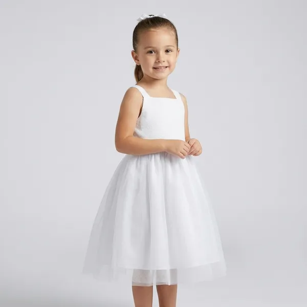 White_Sleeveless_Dress_For_Girls
