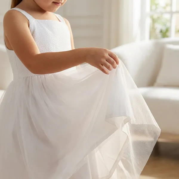 White_Sleeveless_Dress_For_Girls