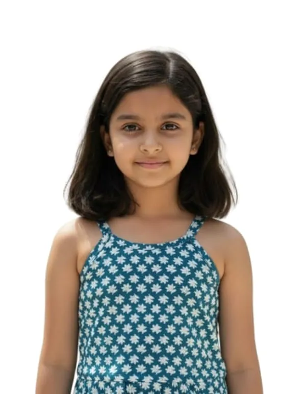 Blue_Floral_Print_Sleeveless_Dress_For_Girls_Pack_Of_2