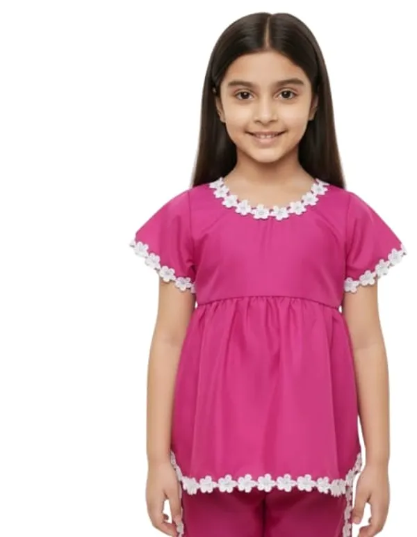 Pink_White_Floral_Trim_Night_Suit_Set_For_Girls_Pack_Of_2