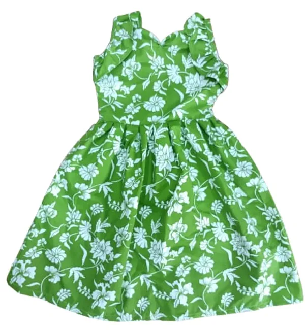Green_Floral_Print_Sleeveless_Dress_And_Dusty_Rose_Pink_Sleeveless_Fit_And_Flare_Maxi_Dress_For_Girls_Pack_Of_2