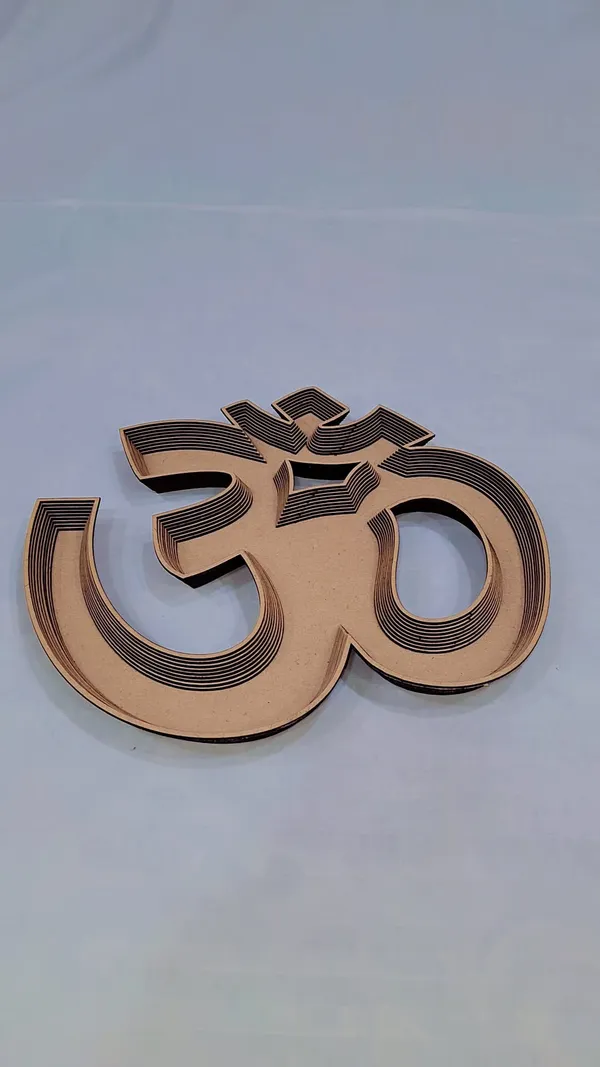 Gold_Mdf_Wood_Om_Shaped_Gifting_Tray