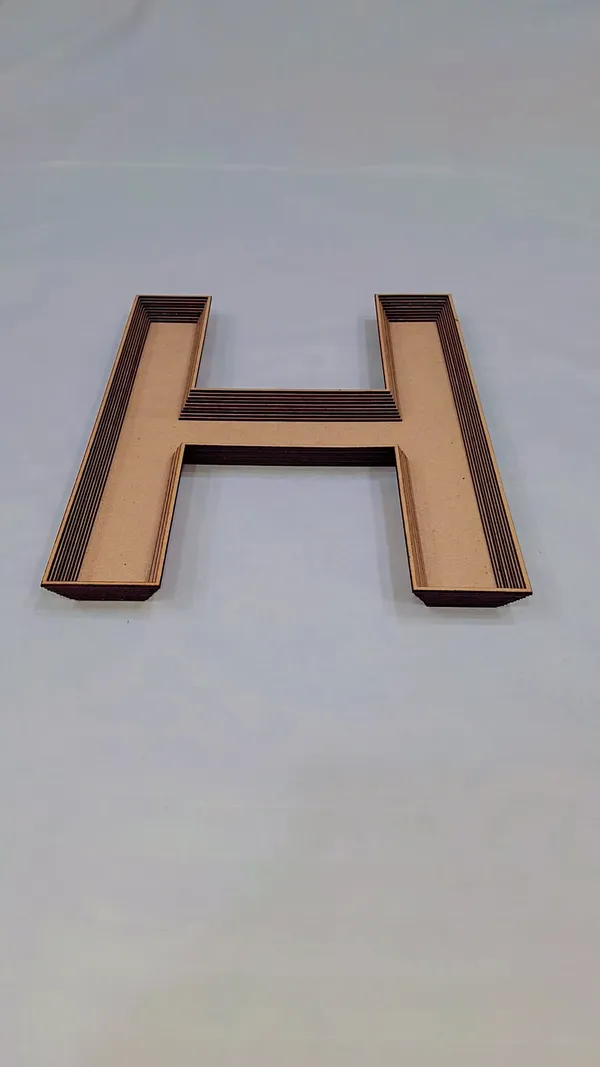 Gold_MDF_Wood_Alphabet_H_And_N_Gifting_Tray_Combo_Pack_Of_2