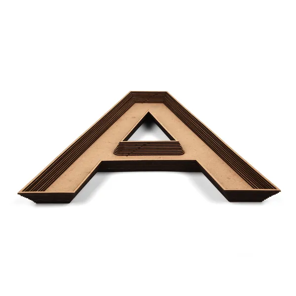 Gold_Mdf_Wood_Alphabet_A_Gifting_Tray