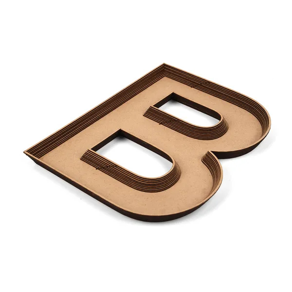 Gold_Mdf_Wood_Alphabet_B_Gifting_Tray