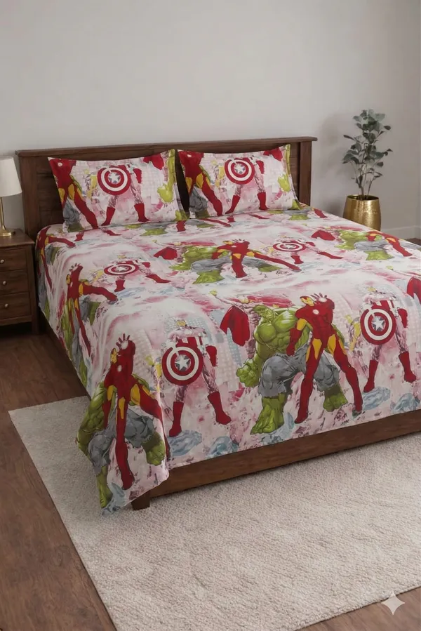 Red_Cotton_Kids_Den_Double_Bedsheet_With_180_Thread_Count