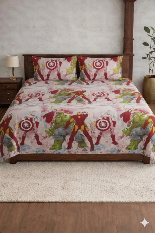 Red_Cotton_Kids_Den_Double_Bedsheet_With_180_Thread_Count
