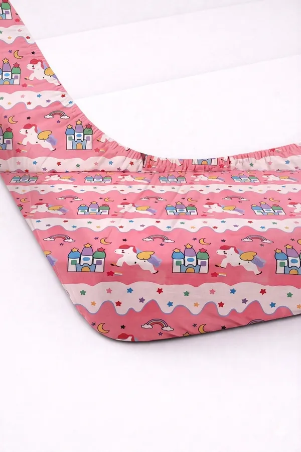 Multicolor_Cotton_Kidzee_Double_Bedsheet_With_180_Thread_Count