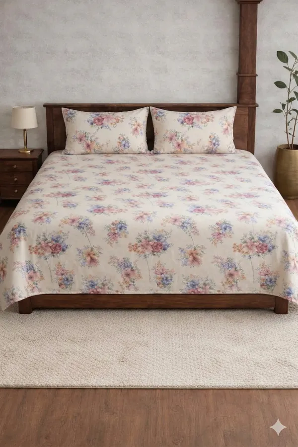 White_Cotton_Carnival_Double_Bedsheet_With_180_Thread_Count