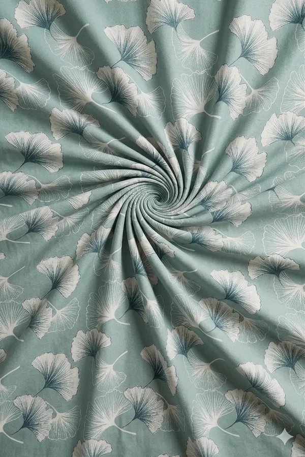 Green_Cotton_Carnival_Double_Bedsheet_With_180_Thread_Count