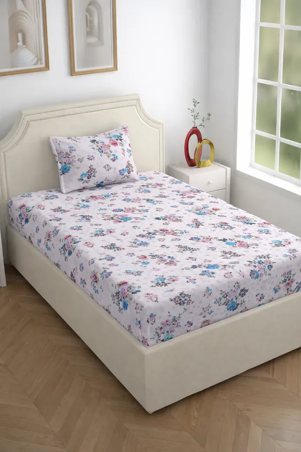 Pink_Cotton_Everyday_Single_Bedsheet