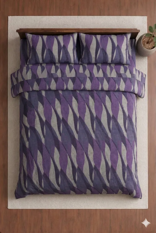 Purple_Cotton_Everyday_Double_Bedsheet_With_180_Thread_Count