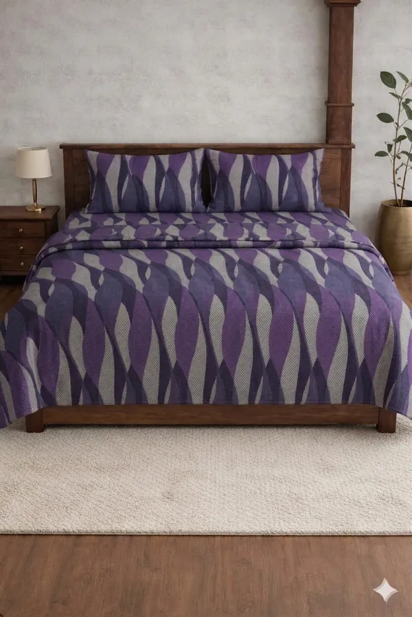 Purple_Cotton_Everyday_Double_Bedsheet_With_180_Thread_Count