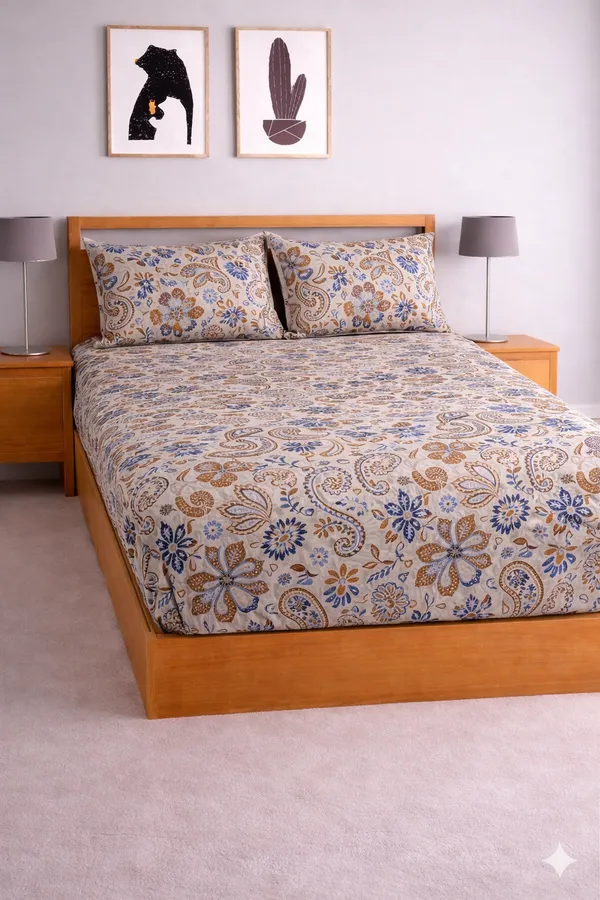 Multicolor_Cotton_Magnet_Double_Bedsheet_With_210_Thread_Count
