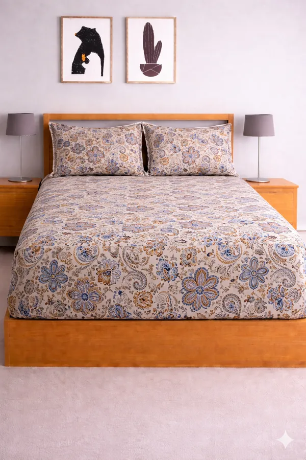 Multicolor_Cotton_Magnet_Double_Bedsheet_With_210_Thread_Count