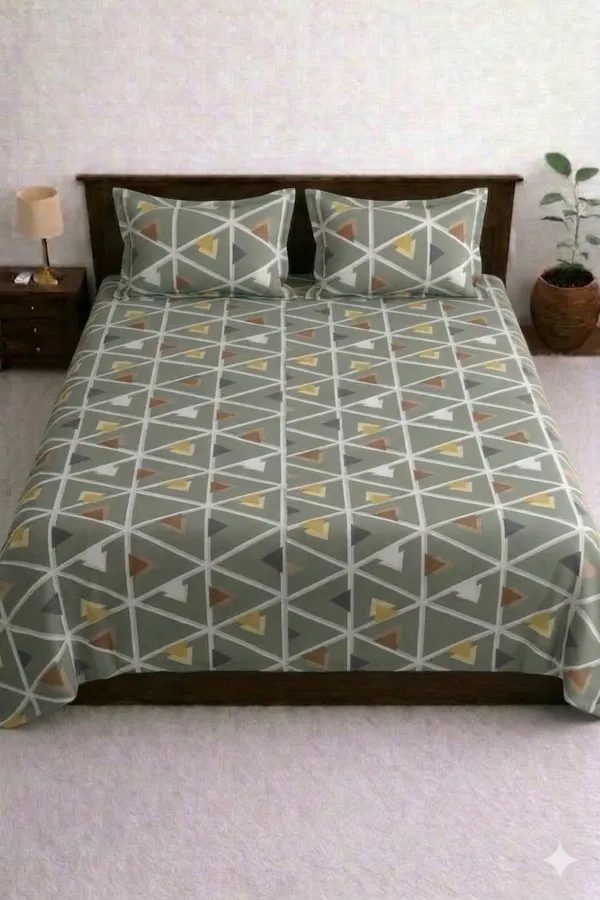 Green_Cotton_Murphy_King_Double_Bedsheet_With_180_Thread_Count