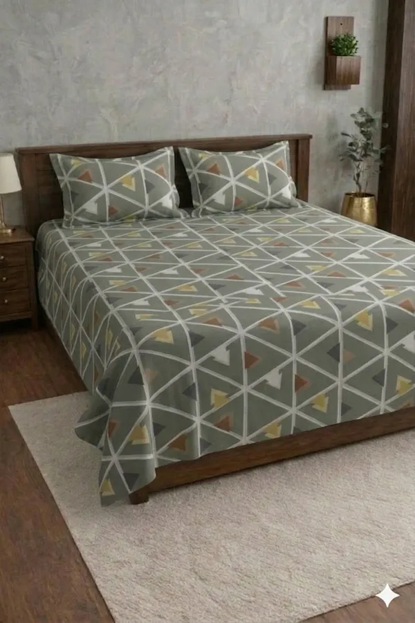 Green_Cotton_Murphy_King_Double_Bedsheet_With_180_Thread_Count