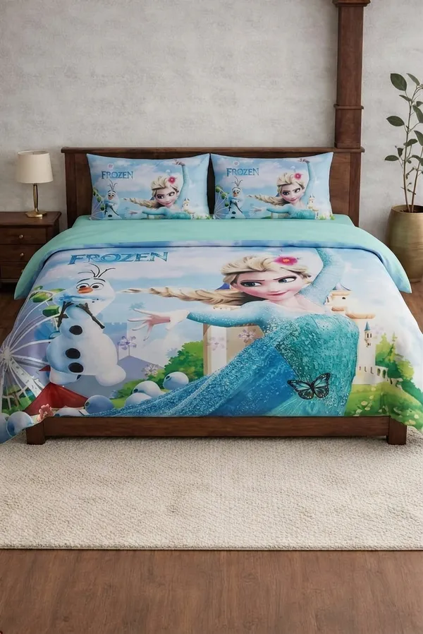 Blue_Cotton_Cherry_Kidz_Double_Bedsheet_With_210_Thread_Count