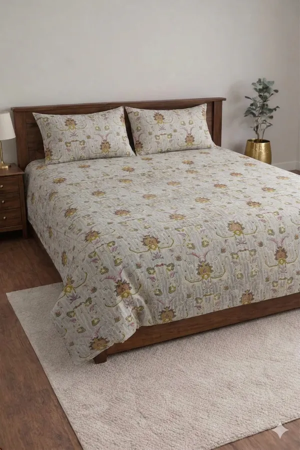 Grey_Cotton_Crown_Double_Bedsheet_With_180_Thread_Count