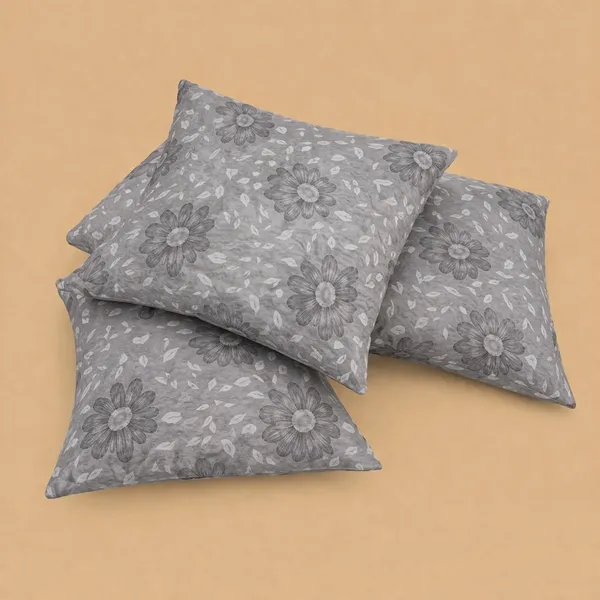 Grey_Cotton_Talk_Diwan_Bedsheet_Set_With_180_Thread_Count
