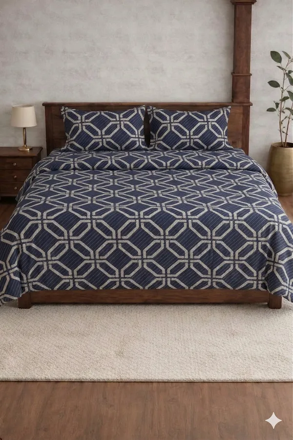Blue_Cotton_Carnival_Double_Bedsheet_With_180_Thread_Count