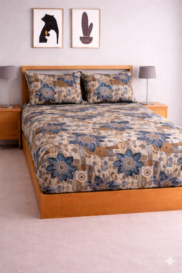 Multicolor_Cotton_Magnet_Double_Bedsheet_With_210_Thread_Count