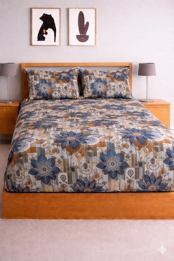 Multicolor_Cotton_Magnet_Double_Bedsheet_With_210_Thread_Count