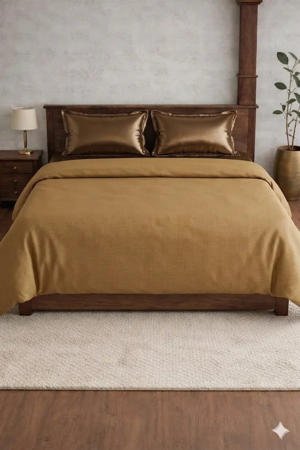 Brown_Cotton_Rosewood_Double_Bedsheet_With_310_Thread_Count