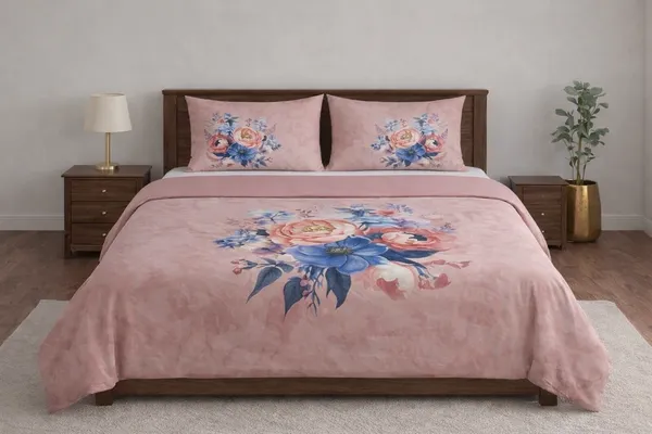 Dusty_Pink_Cotton_Digi_Style_Double_Bedsheet_With_310_Thread_Count