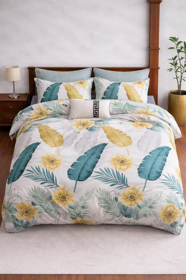 White_Cotton_Stanley_Double_Bedsheet_With_210_Thread_Count