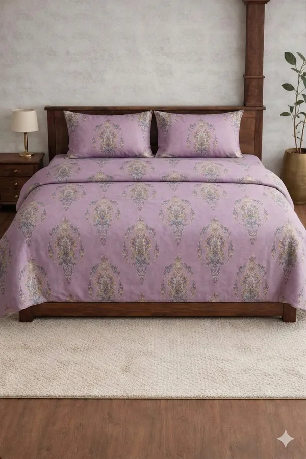 Pink_Cotton_Everyday_Double_Bedsheet_With_180_Thread_Count
